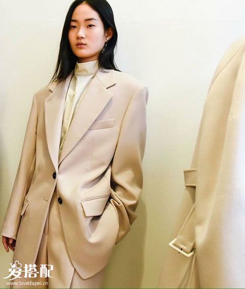 2017秋季最in单品:长款oversized西服